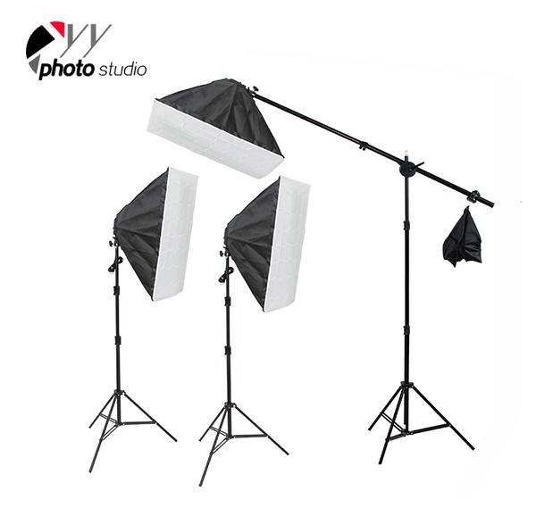 Photo Studio Video Softbox Continuous Lighting Kit, KIT 039