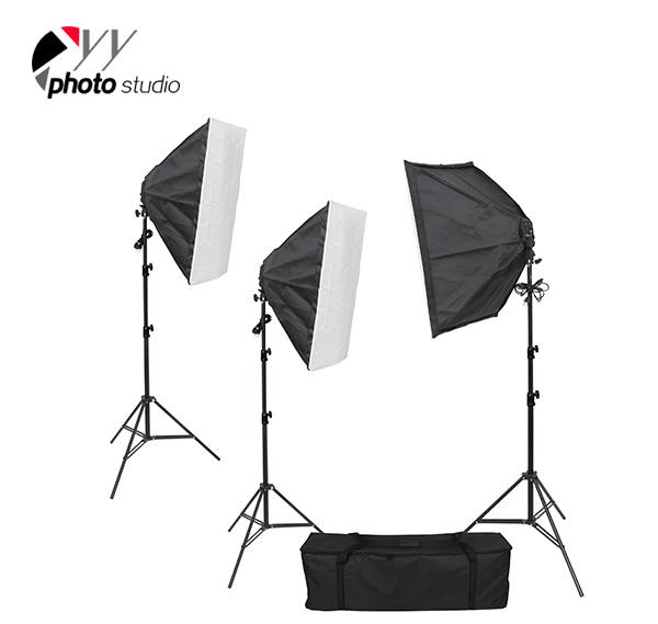 Photo Studio Video Softbox Continuous Lighting Kit, KIT 046